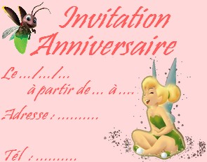 anniversaire fee clochette et flambeau
